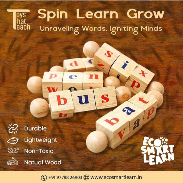 spin learn cubes