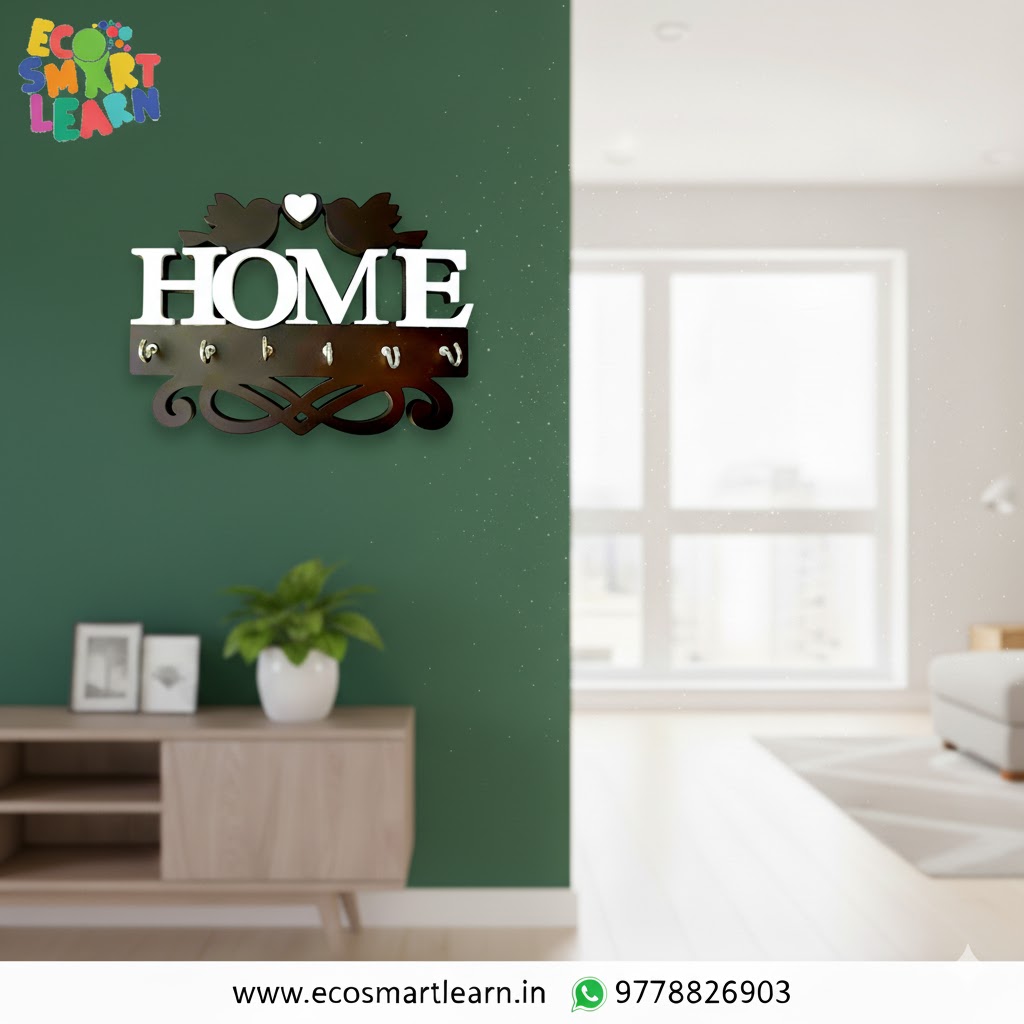 Wooden Key Holder for wall